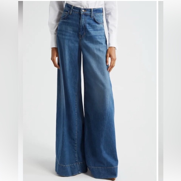 Veronica Beard Wide Leg Pants - Picture 2 of 10